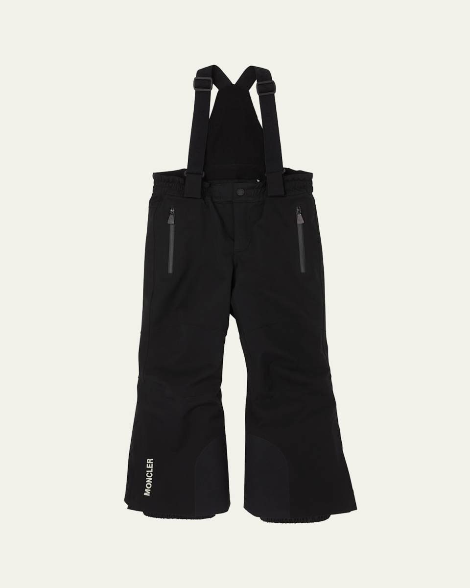 Kid's Logo-Print Ski Trousers, Size 8-